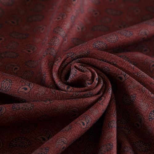 Шерсть плательная Etro 066-19090 винный принтованный