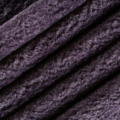 Мех искусственный К30-119 Col.10 пепельно-фиолетовый однотонный