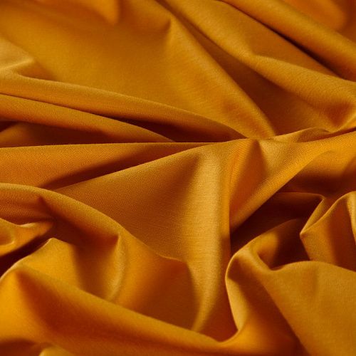 Джерси 014-15727 тыквенный однотонный