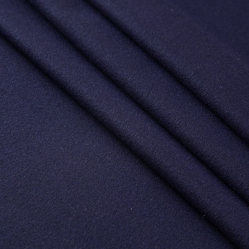 Кашемир 022-19961 темно-синий однотонный