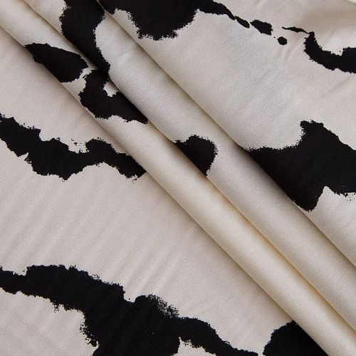 Штапель 069-17537 молочный принтованный