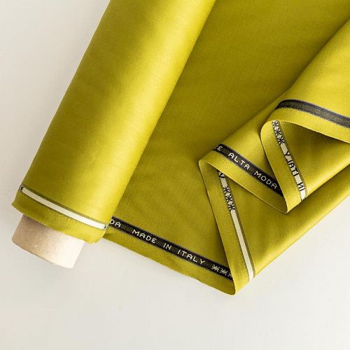 Ткань костюмная К36-141 лаймовый однотонный