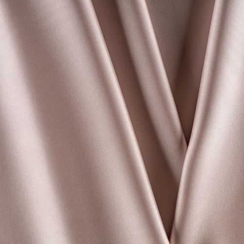 Сатин стрейч К33-560 пепельно-бежевый однотонный