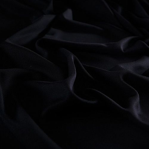 Ткань костюмная 025-14658 черный однотонный