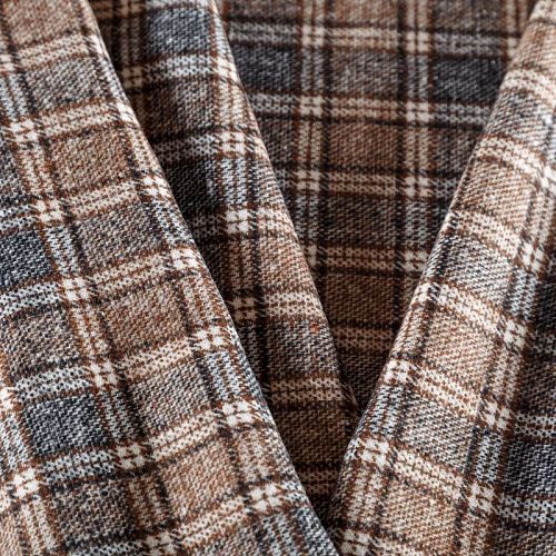 Твид 052-05369 бежево-серый