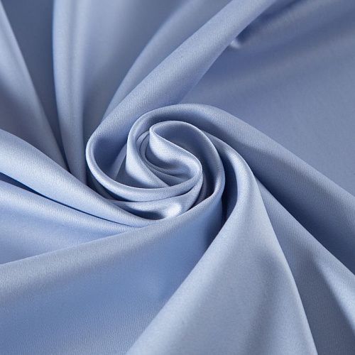 Шерсть костюмная стрейч Double Face 025-19809 разбеленный голубой