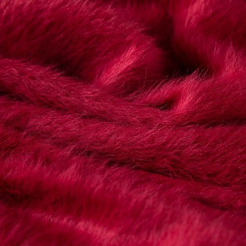 Альпака пальтовая 040-20109 красно-малиновый