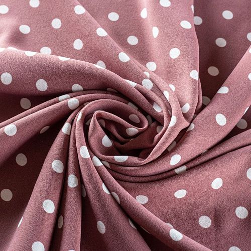 Креп 026-01546 капучино принтованный