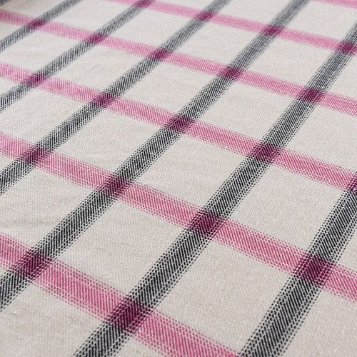 Лен натуральный 035-11769 молочный принтованный