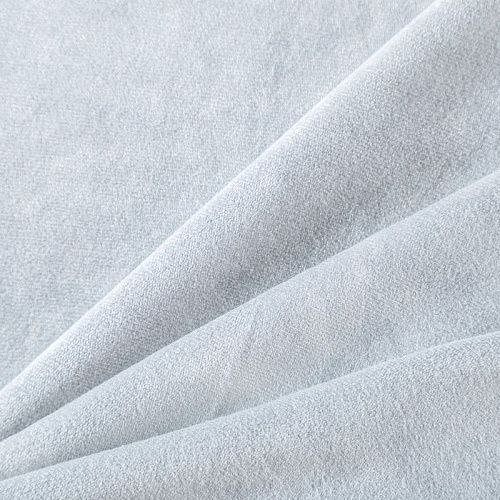 Бархат 002-05400 светло-серый однотонный