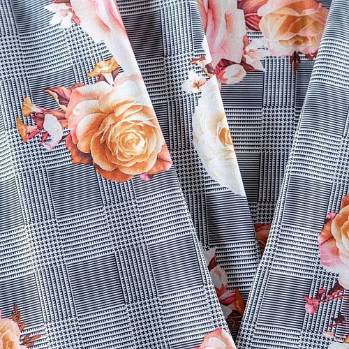 Вискоза "Лоренцо" 036-08336 белый принтованный