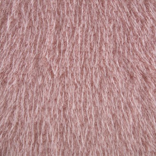 Мех искусственный на трикотажной основе 037-20750 пудрово-розовый