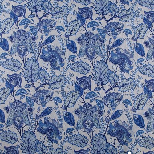 Ткань портьерная H-280 см 19-02-15858 белый принтованный