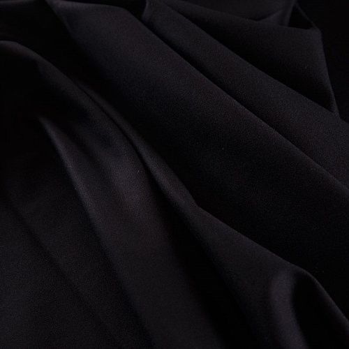 Джерси 014-16721 черный однотонный