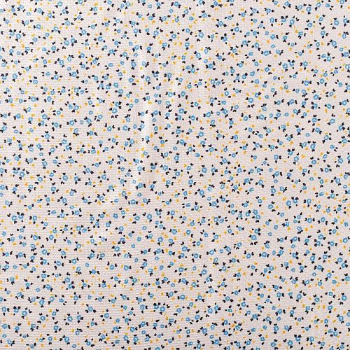 Вискоза 009-1013 сливочный принтованный