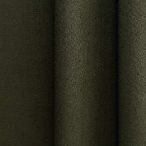 Ткань костюмная К33-466 зеленый бутылочный однотонный