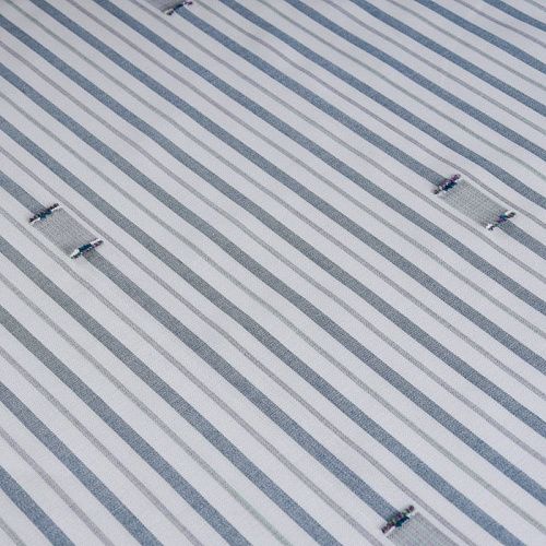 Хлопок плательно-рубашечный 049-11955 белый принтованный