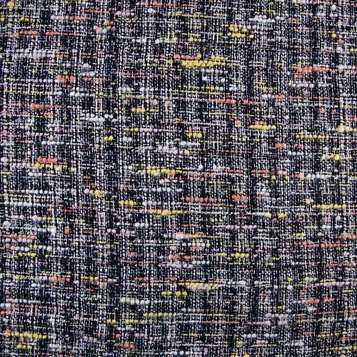 Твид 052-12530 черный мультиколор