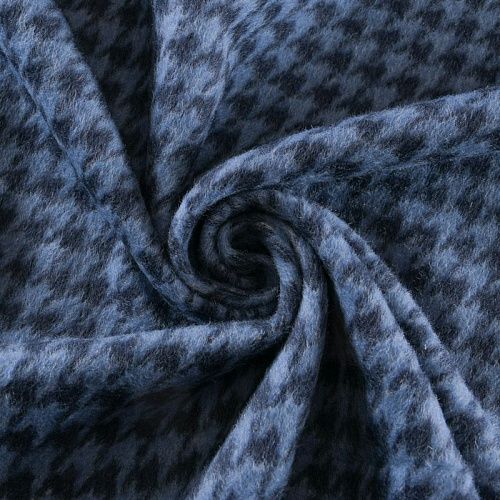 Ткань пальтовая 040-12035 сине-голубой