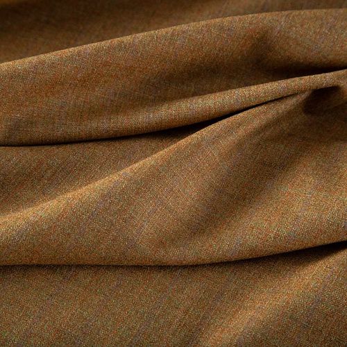 Шерсть костюмная 022-19967 горчичный принтованный