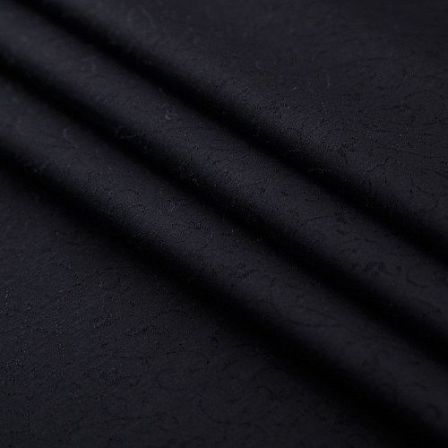 Хлопок Bottega Veneta 063-16281 черный жаккардовый