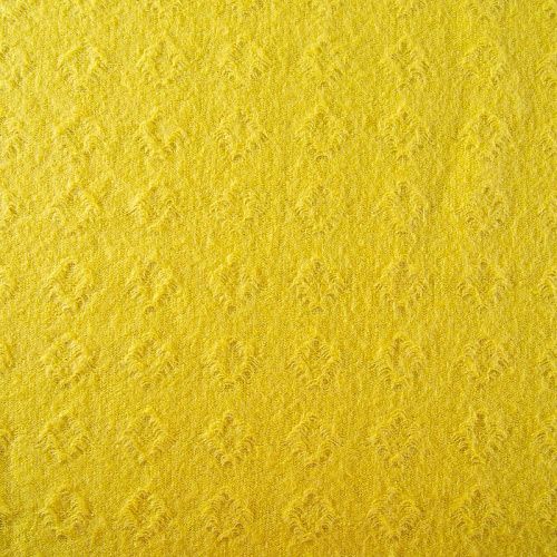 Трикотаж вязаный 056-19947 ярко-желтый однотонный