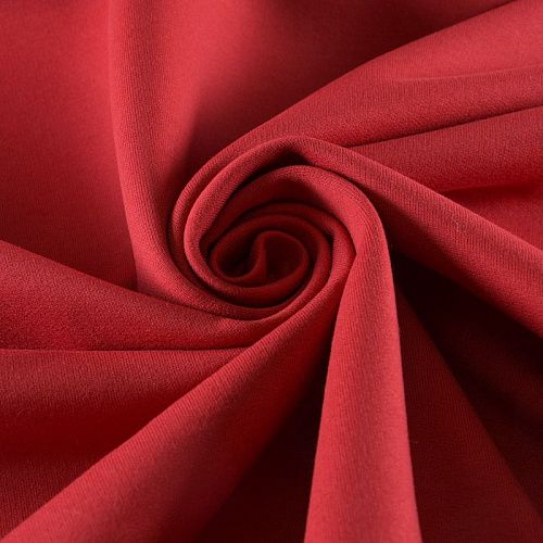 Футер с начесом 062-11822 вишневый однотонный