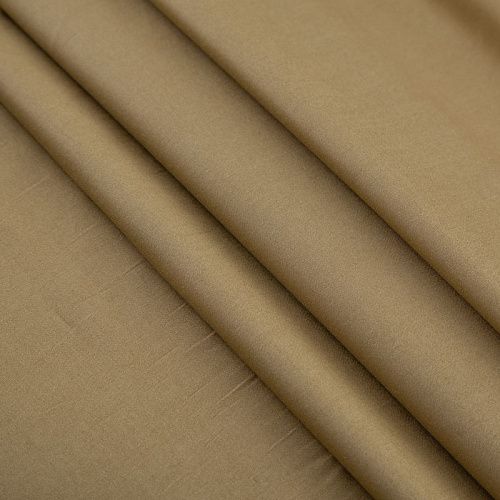 Батист 003-20267 бежево-оливковый однотонный