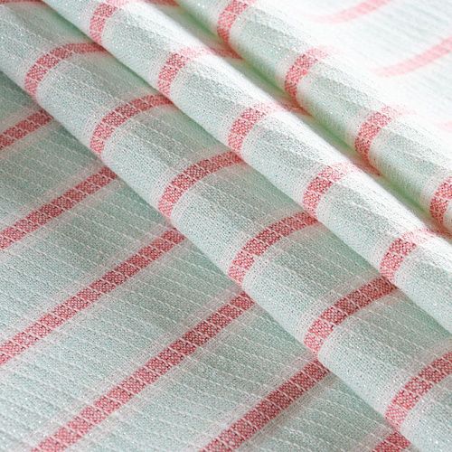 Хлопок с люрексом 063-11775 разбеленный мятный