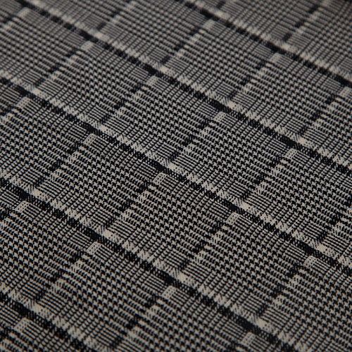 Ткань костюмная 025-14639 бежевый принтованный