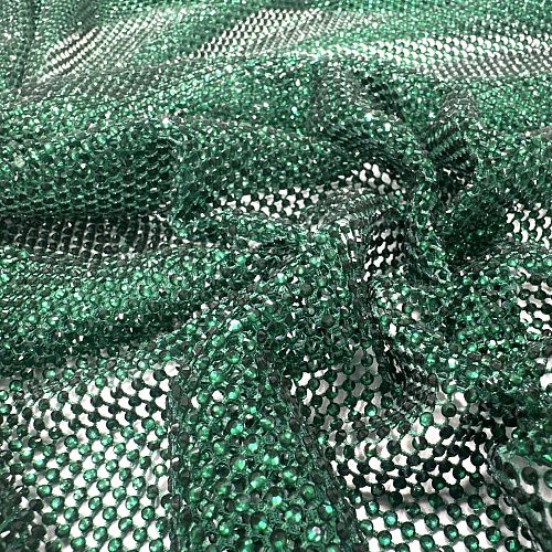 Сетка со стразами Swarovski 050-20874 изумрудный