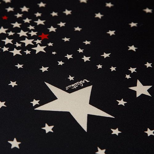 Твил-шелк Valentino 064-16564 черный принтованный