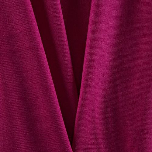 Ткань костюмная стрейч 025-15235 темная фуксия однотонный