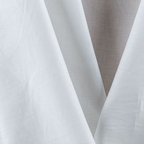 Батист 003-08570 белый однотонный