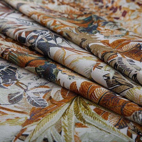 Лен натуральный Salvatore Ferragamo 035-16967 светло-серый мультиколор