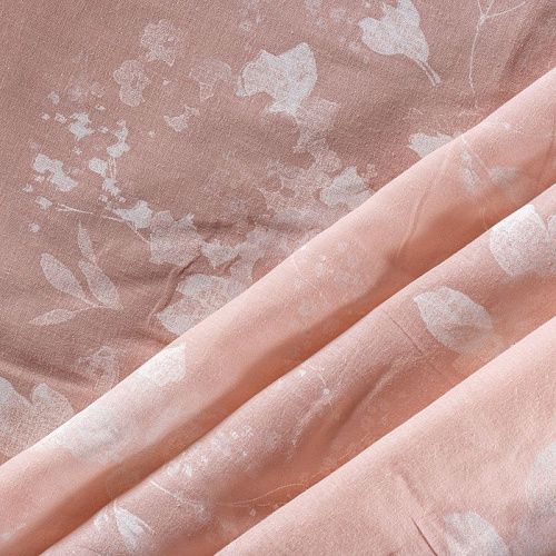 Батист 003-00872 пудровый принтованный