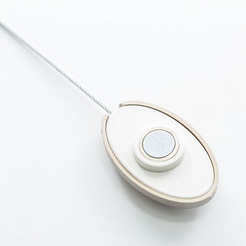 Клипса магнитная для штор с тросом 10 см антик 105-68/5