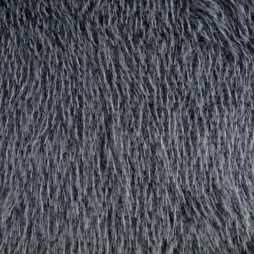 Мех искусственный на трикотажной основе 037-20751 серо-стальной