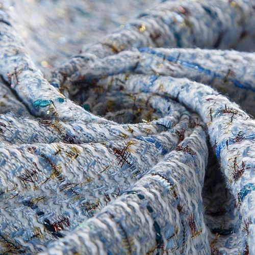 Твид шанель 052-15244 голубой