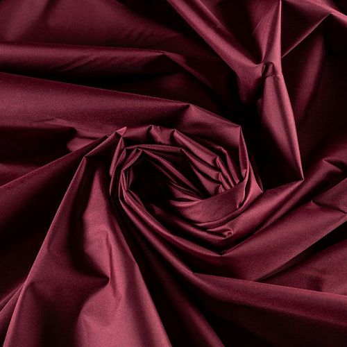 Ткань плащевая К33-603 винный однотонный