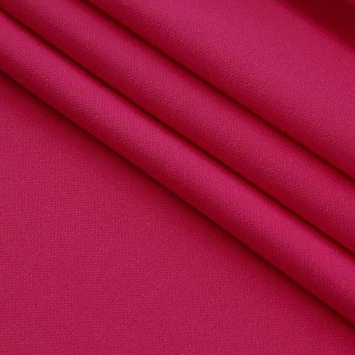Креп стрейч 026-17241 розовый однотонный