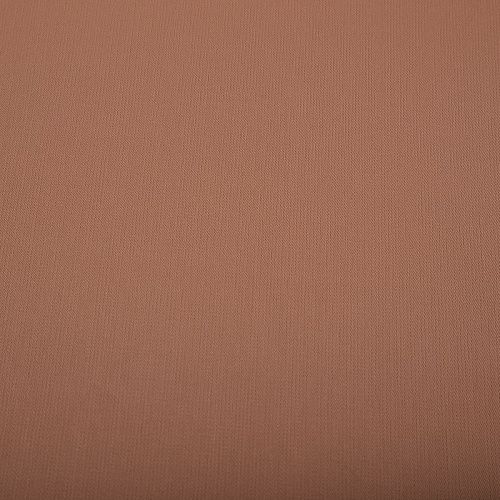 Креп двойной 026-16560 персиково-карамельный однотонный