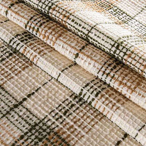 Твид 052-11713 клетка бежевый