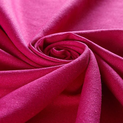 Шелк буретный 064-14627 фуксия однотонный