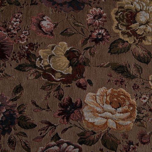 Гобелен 22-02-14480 коричневый принтованный