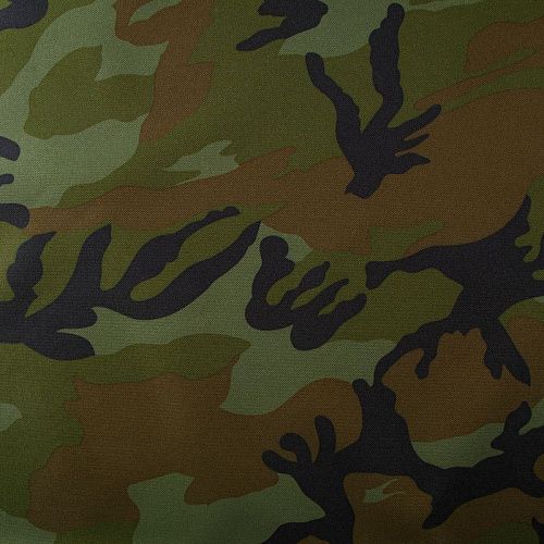 Ткань плащевая оксфорд 042-13240 зеленый принтованный