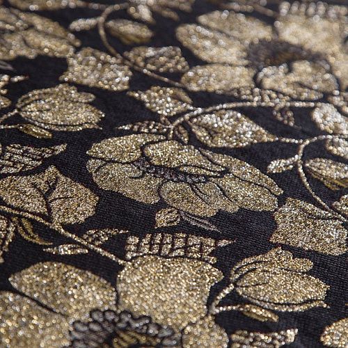 Жаккард 017-19204 золото/черный