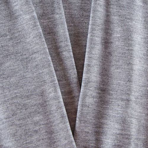 Трикотаж-кулирка 056-12164 серый меланж