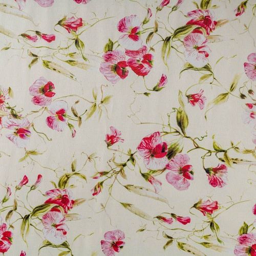 Репс-тафта К22-145 светло-салатовый принтованный