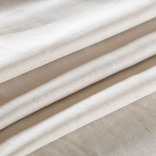 Лен-вискоза 035-08429 песочный однотонный